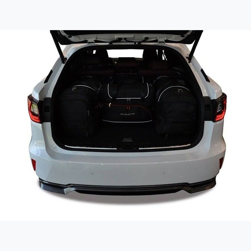 Bagažinės krepšių komplektas KJUST Lexus RX 2015-2022 5 vnt. Juodas 15