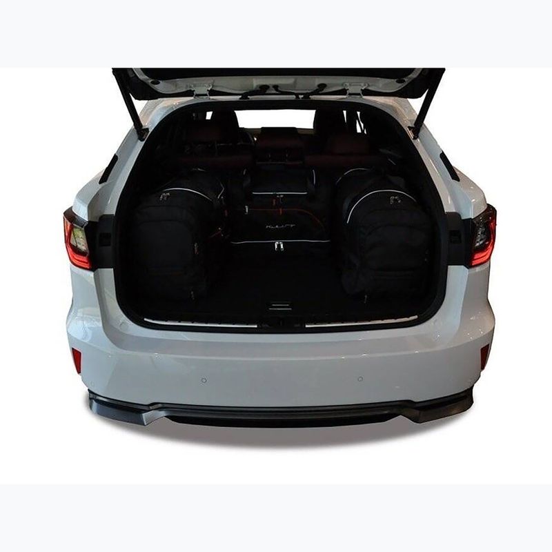 Bagažinės krepšių komplektas KJUST Lexus RX 2015-2022 5 vnt. Juodas 16