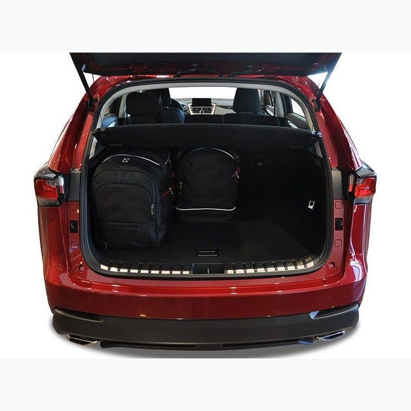 Bagažinės krepšių komplektas KJUST Lexus NX 2014-2021 4 vnt black 16