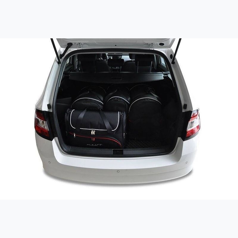Bagažinės krepšių rinkinys KJUST Skoda Fabia Kombi 2014-2021 5 vnt. Juodas 13