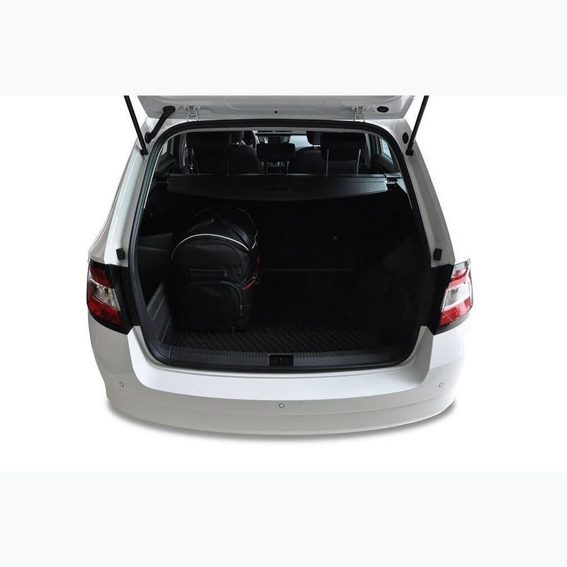 Bagažinės krepšių rinkinys KJUST Skoda Fabia Kombi 2014-2021 5 vnt. Juodas 16