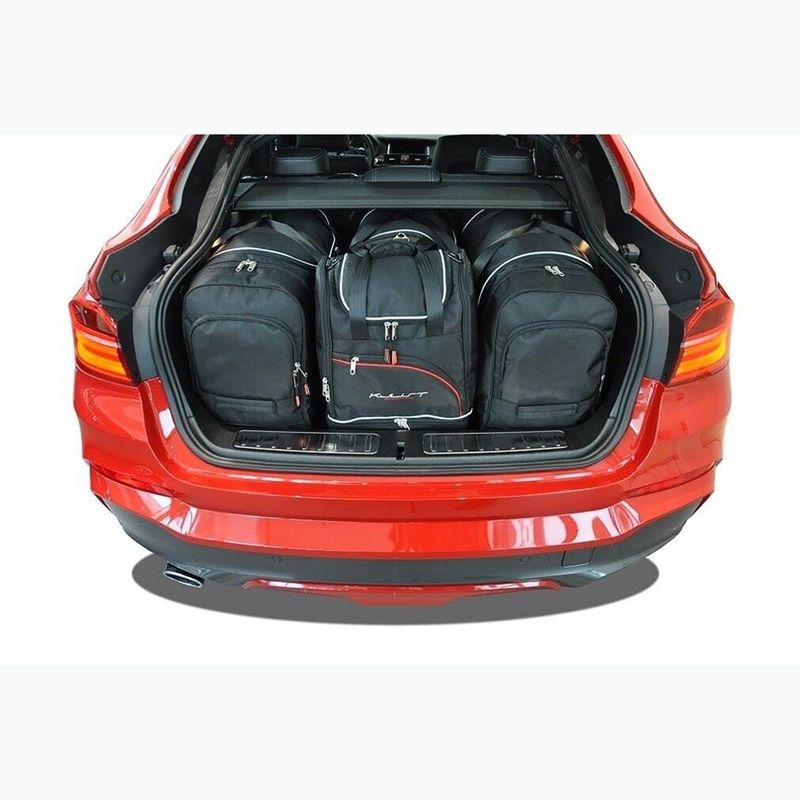 KJUST BMW X4 2014-2017 bagažinės krepšio komplektas 4 vnt., juodas 13