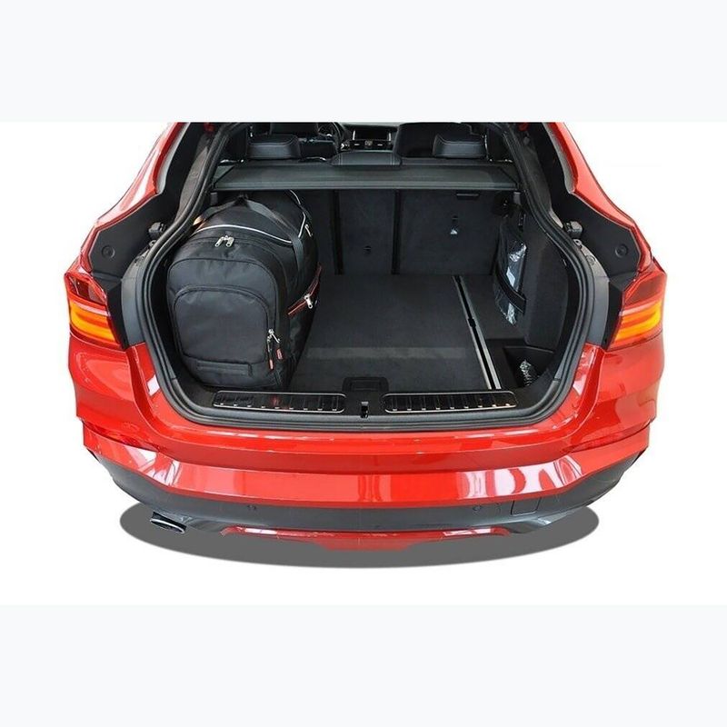 KJUST BMW X4 2014-2017 bagažinės krepšio komplektas 4 vnt., juodas 16