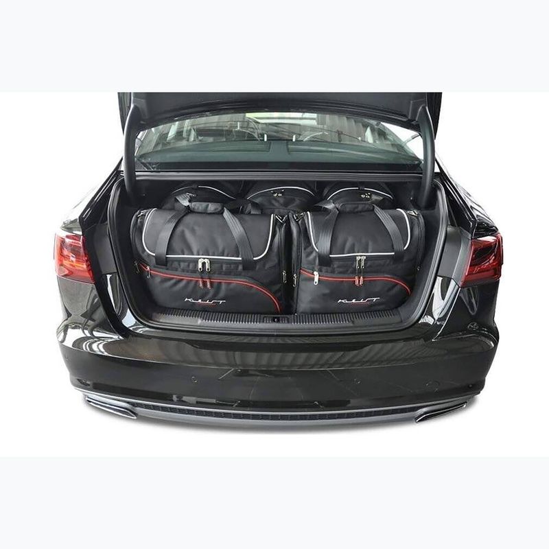 Bagažinės krepšių komplektas KJUST Audi A6 Limousine 2011-2017 5 vnt black 16