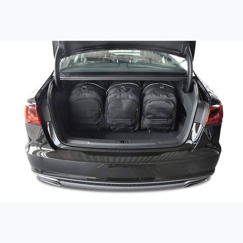 Bagažinės krepšių komplektas KJUST Audi A6 Limousine 2011-2017 5 vnt black 17