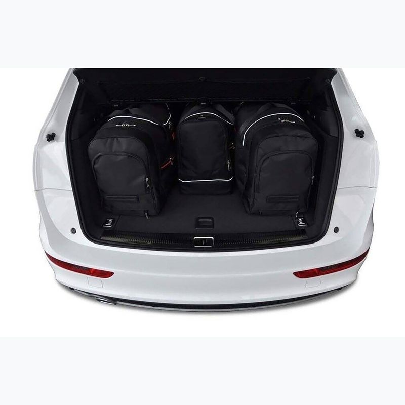 Bagažinės krepšių komplektas KJUST Audi Q5 2008-2016 4 vnt black 18