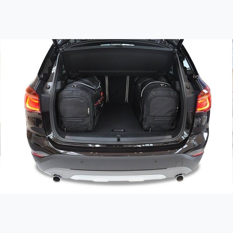 KJUST BMW X1 2015+ 4 bagažo skyriaus krepšių rinkinys juodas 15