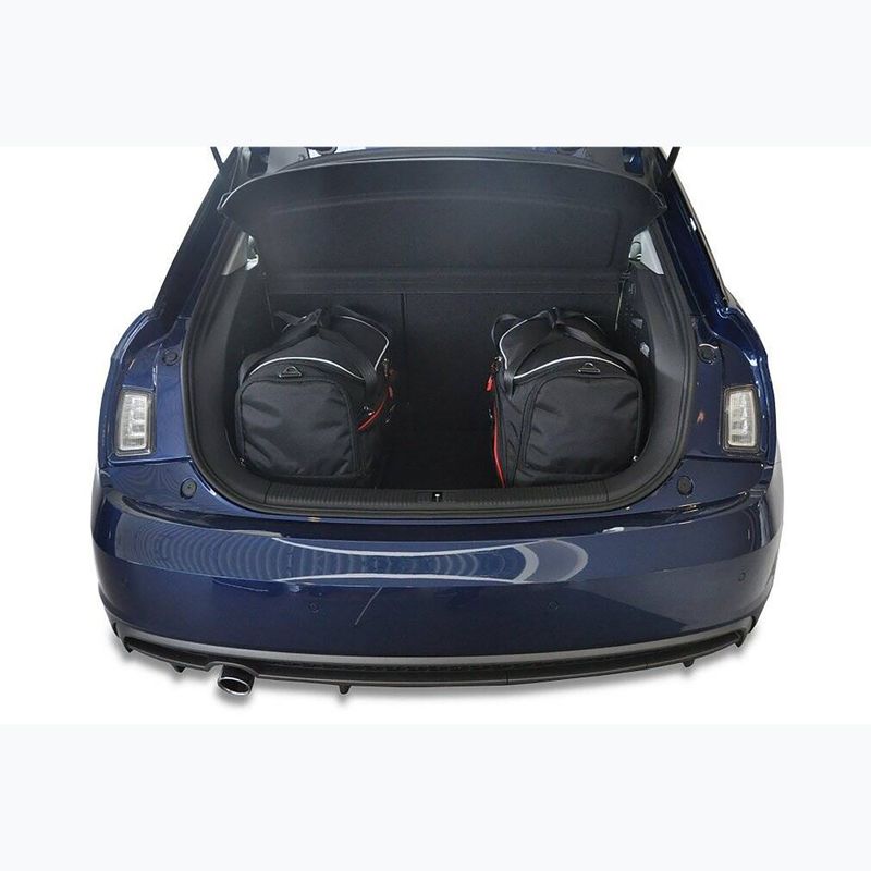 KJUST bagažinės krepšio komplektas Audi A1 2010-2018 3 vnt., juodas 15