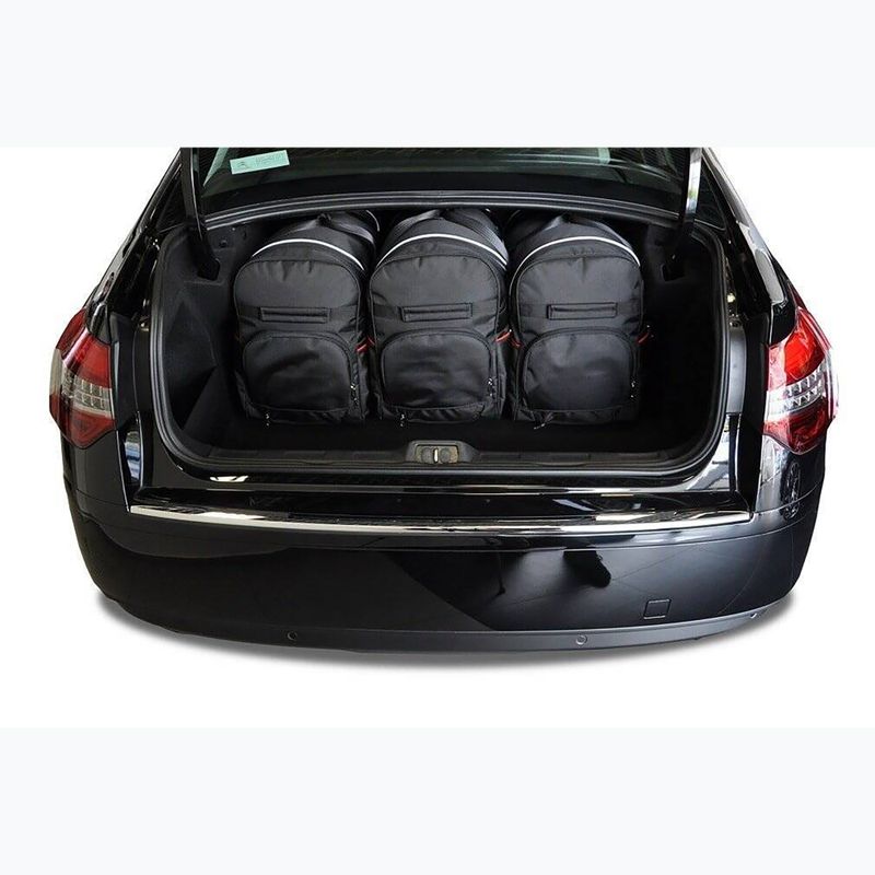 Bagažinės krepšių komplektas KJUST Citroen C5 Limousine 2007-2017 5 vnt black 16