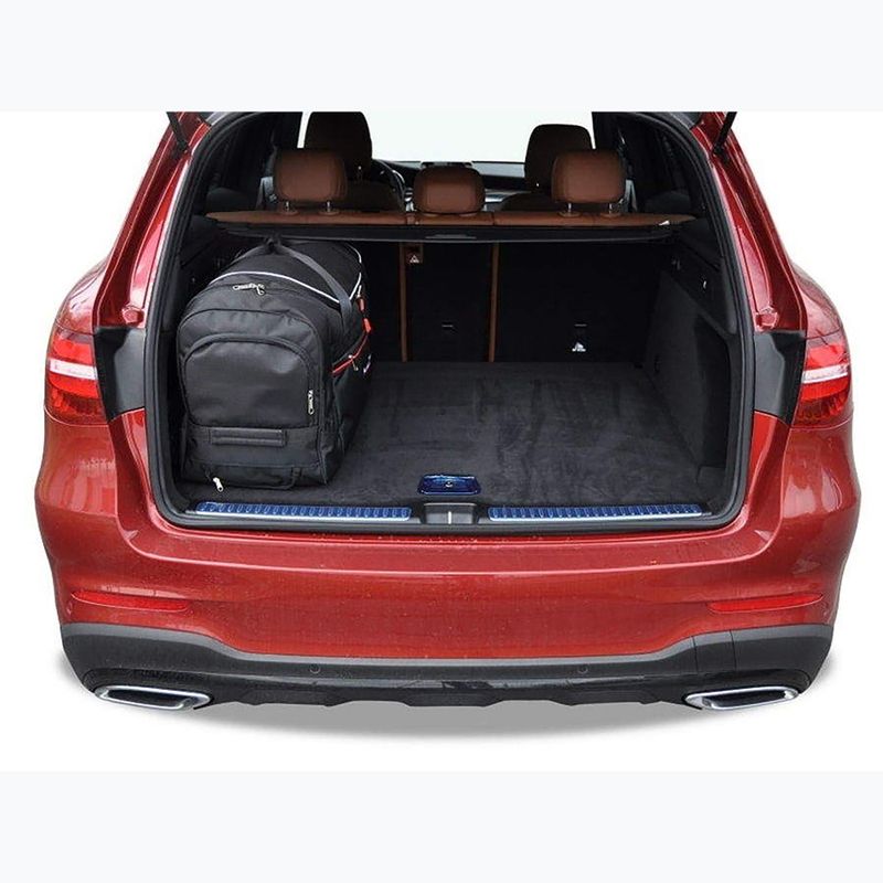 Bagažinės krepšių komplektas KJUST Mercedes-Benz GLC 2015-2022 4 vnt. juodas 15