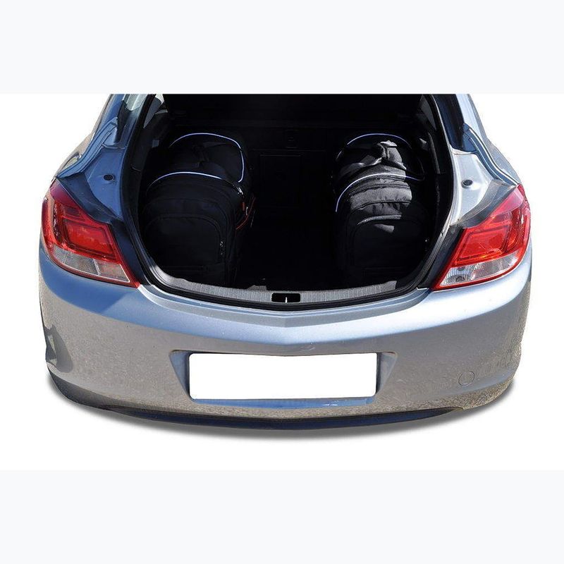 Bagažinės krepšių rinkinys KJUST Opel Insignia Hatchback 2008-2017 5 vnt. Juodas 15