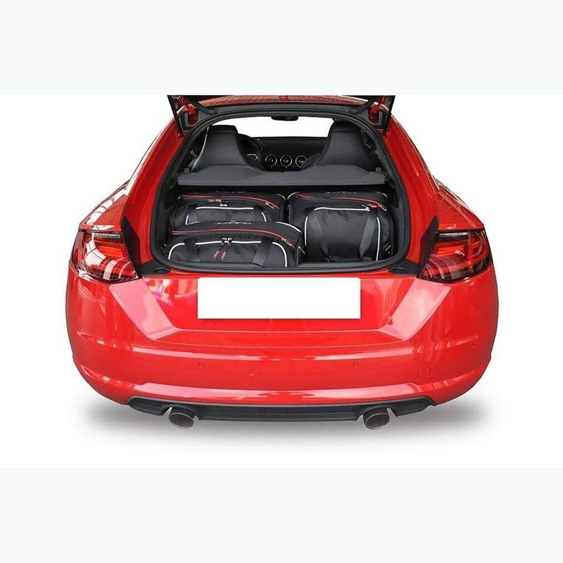 Bagažinės krepšių komplektas KJUST Audi TT 2014-2018 4 vnt black 15