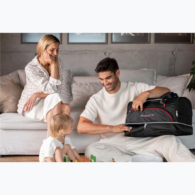 Bagažinės krepšių komplektas KJUST BMW X2 2017+ 4 vnt black 20