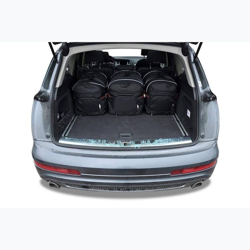 KJUST bagažinės krepšių rinkinys Audi Q7 2005-2015 5 vnt., juodos spalvos 18