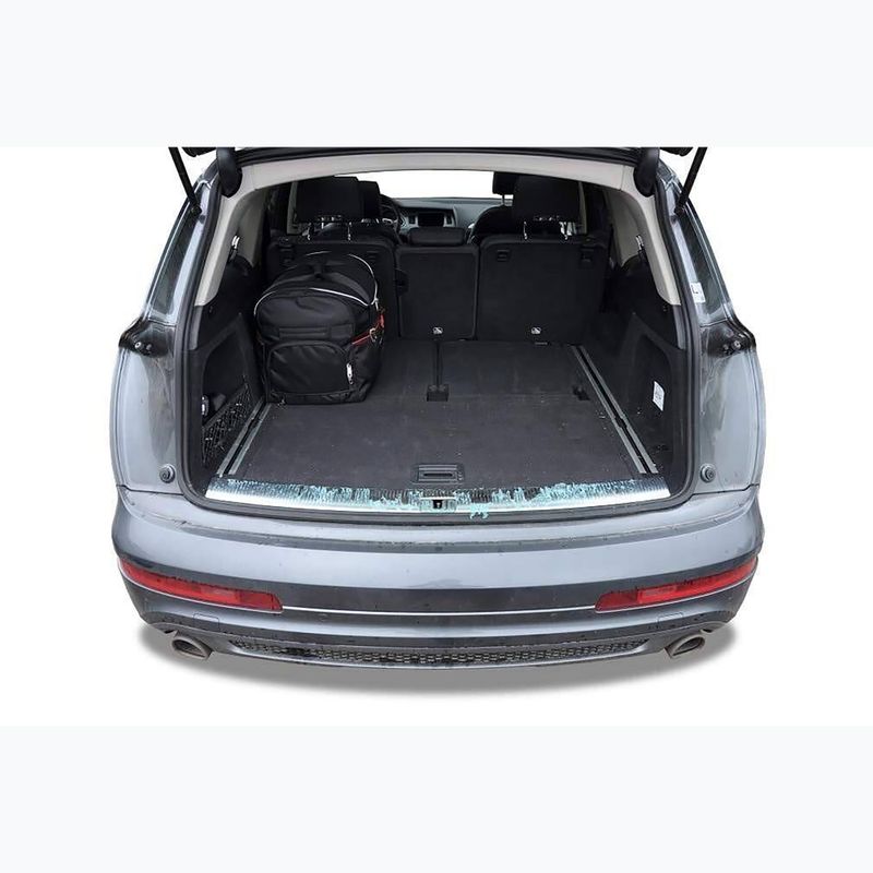 KJUST bagažinės krepšių rinkinys Audi Q7 2005-2015 5 vnt., juodos spalvos 20