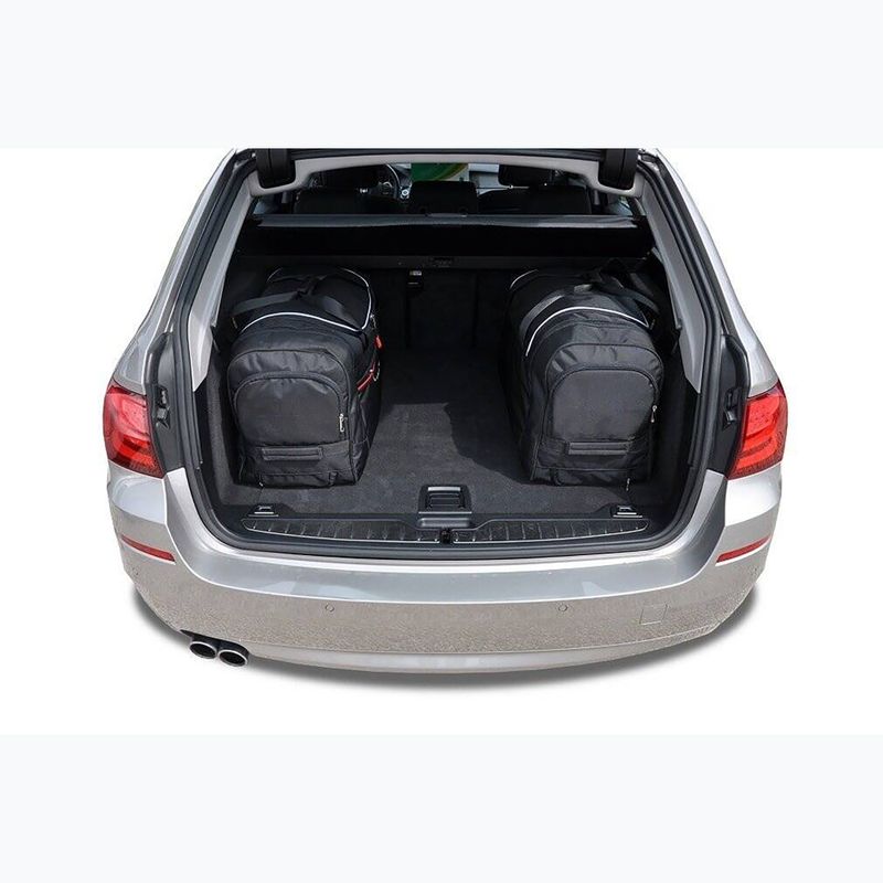 KJUST BMW 5 Touring bagažo skyriaus krepšių rinkinys 2010-2017 4 vnt., juodas 19