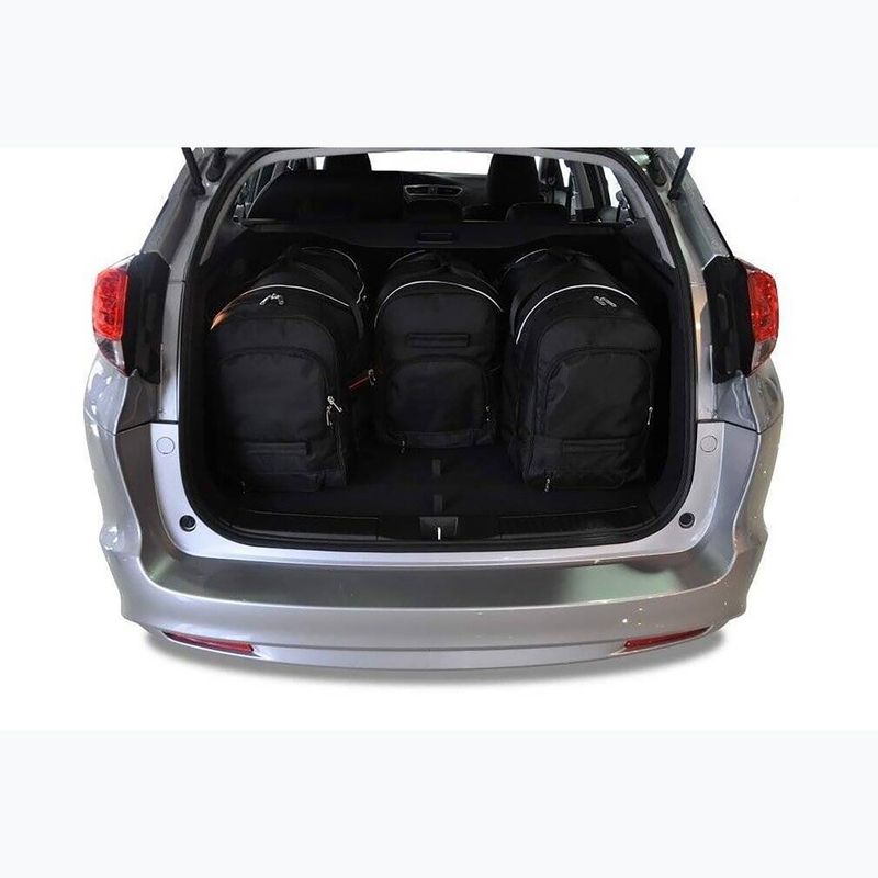 Bagažinės krepšių komplektas KJUST Honda Civic Tourer 2013-2017 4 vnt black 13