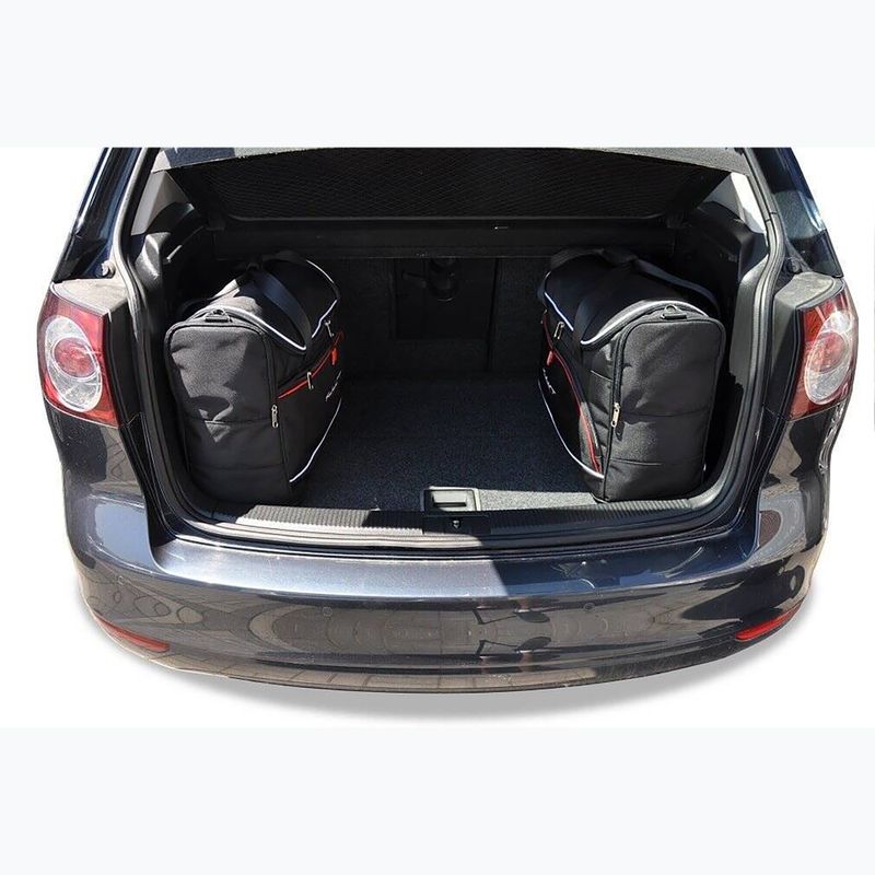Bagažinės krepšių komplektas KJUST Volkswagen Golf Plus 2008-2012 4 vnt. juodas 14