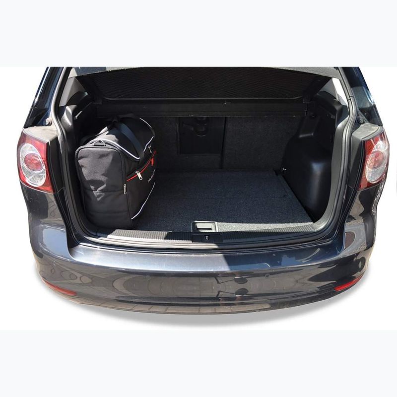 Bagažinės krepšių komplektas KJUST Volkswagen Golf Plus 2008-2012 4 vnt. juodas 15