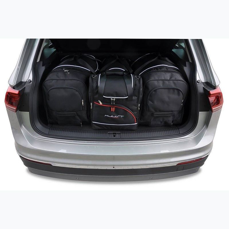 Bagažinės krepšių rinkinys KJUST Volkswagen Tiguan 2016-2024 4 vnt. juodas 17