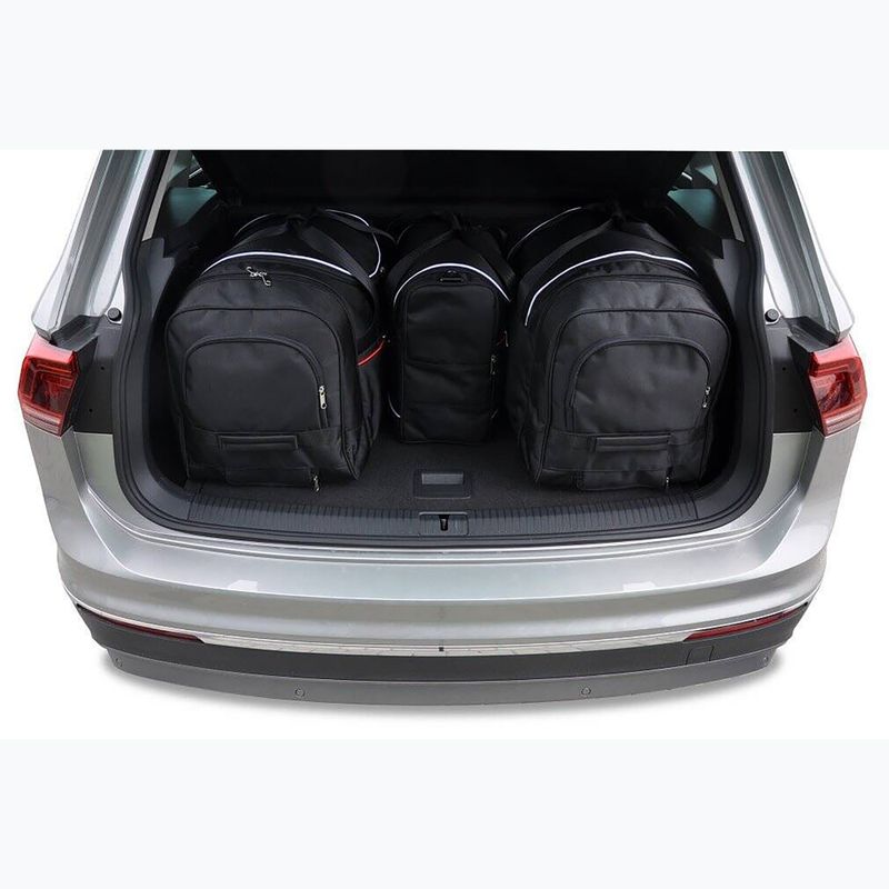 Bagažinės krepšių rinkinys KJUST Volkswagen Tiguan 2016-2024 4 vnt. juodas 18