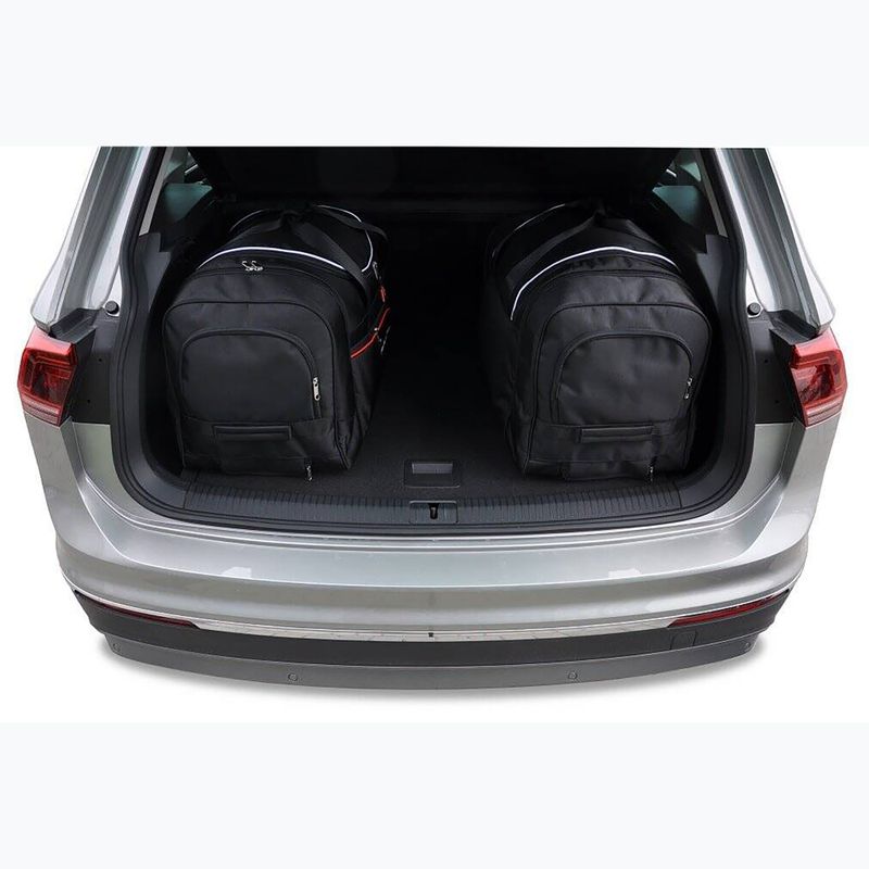Bagažinės krepšių rinkinys KJUST Volkswagen Tiguan 2016-2024 4 vnt. juodas 19
