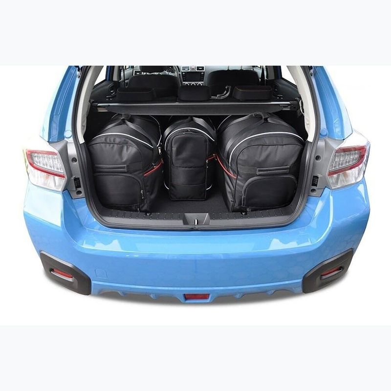 Bagažinės krepšių rinkinys KJUST Subaru Xv 2012-2017 4 vnt. Juodas 16