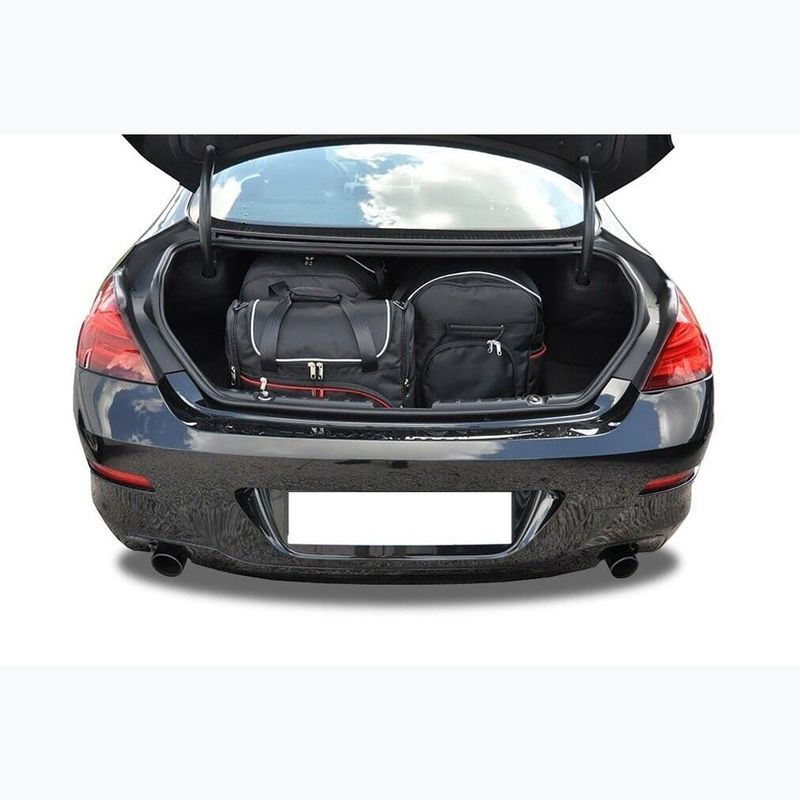 KJUST BMW 6 Coupe 2011-2018 bagažinės krepšio rinkinys 4 vnt., juodas 19