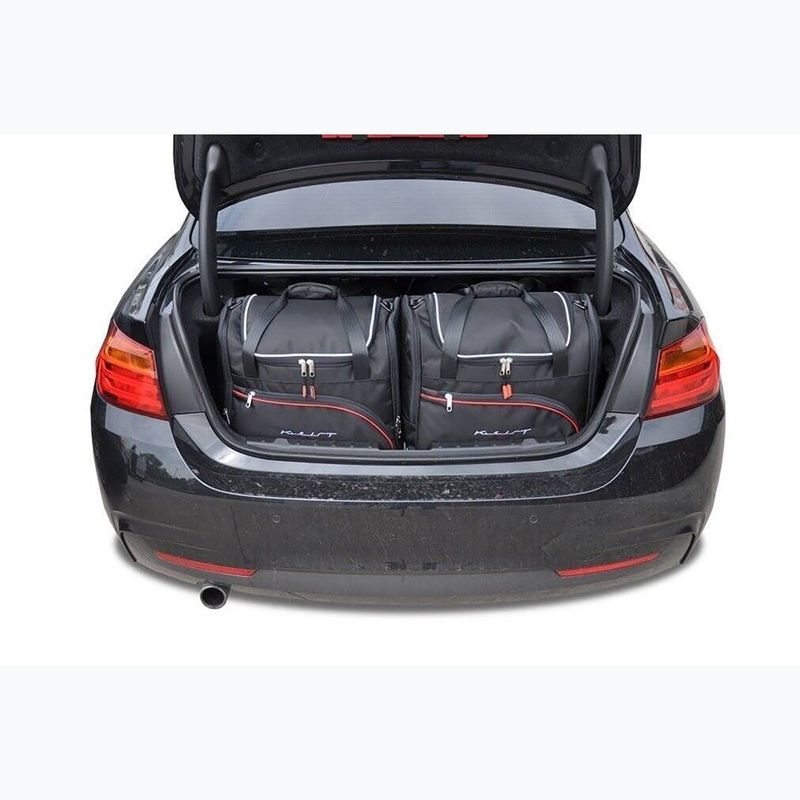 KJUST BMW 4 Coupe bagažinės krepšio komplektas 2013-2020 m. 4 vnt., juodas 15