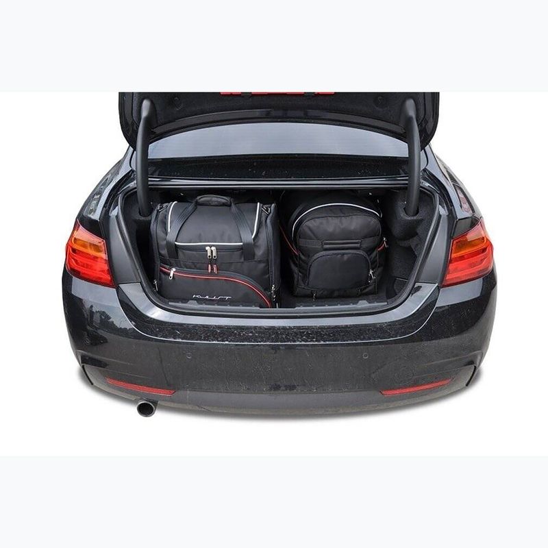KJUST BMW 4 Coupe bagažinės krepšio komplektas 2013-2020 m. 4 vnt., juodas 16
