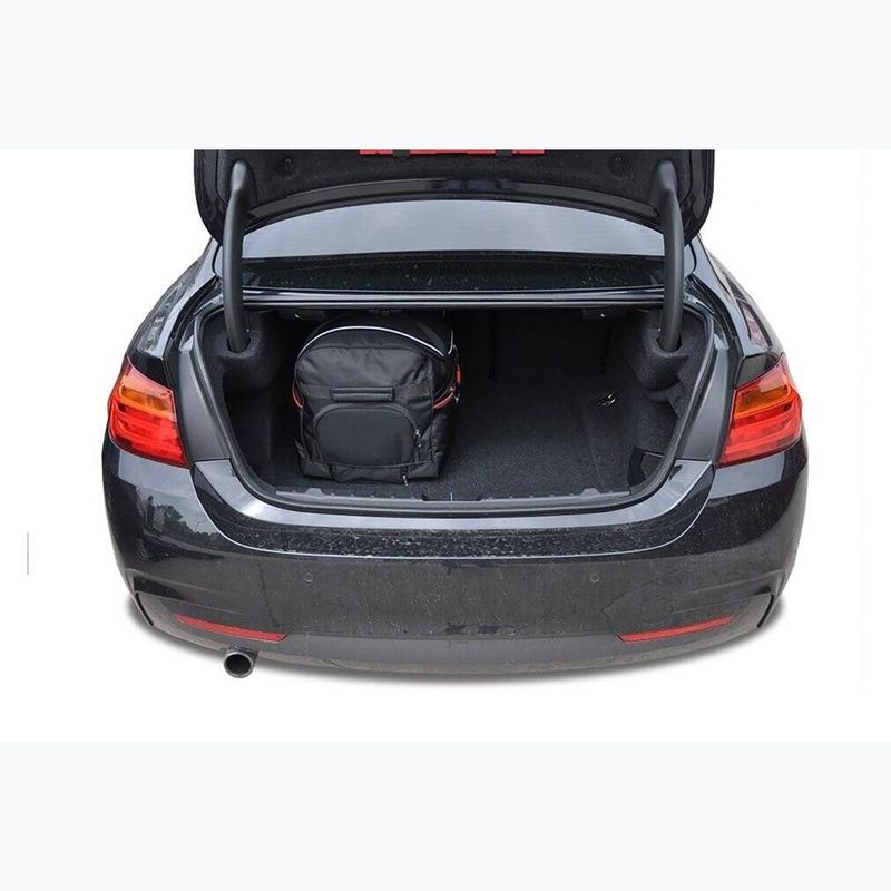 KJUST BMW 4 Coupe bagažinės krepšio komplektas 2013-2020 m. 4 vnt., juodas 18