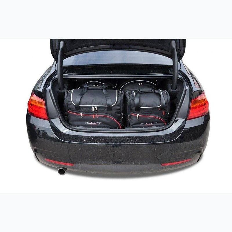 KJUST BMW 4 Coupe bagažinės krepšio komplektas 2013-2020 m. 4 vnt., juodas 18