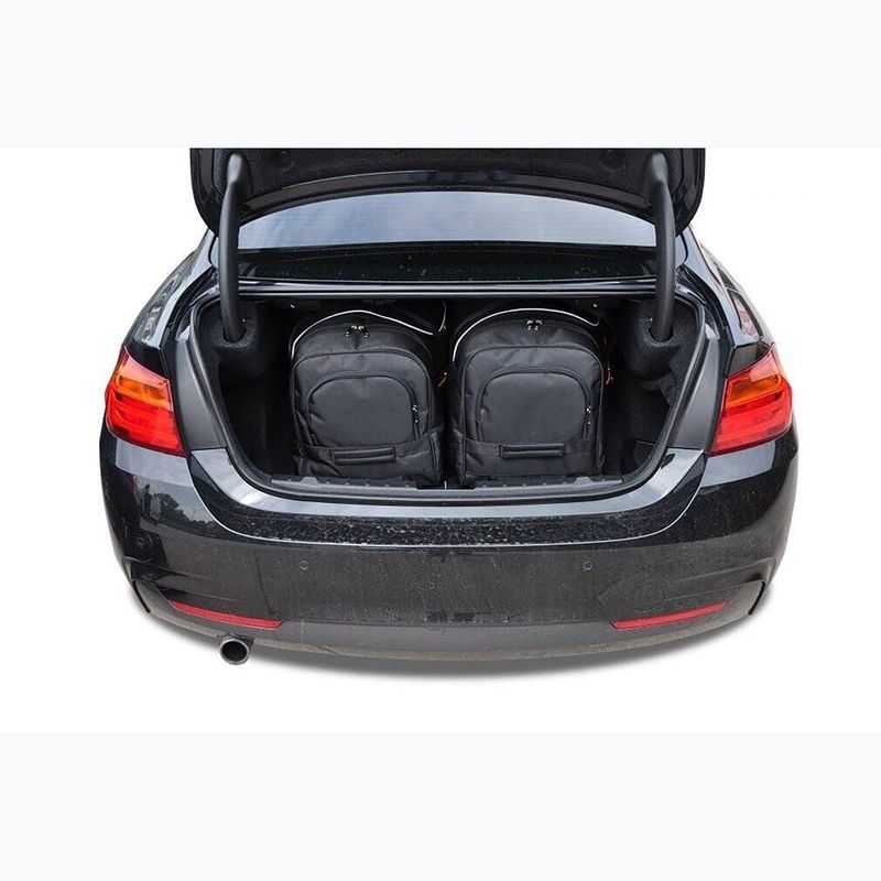 KJUST BMW 4 Coupe bagažinės krepšio komplektas 2013-2020 m. 4 vnt., juodas 20