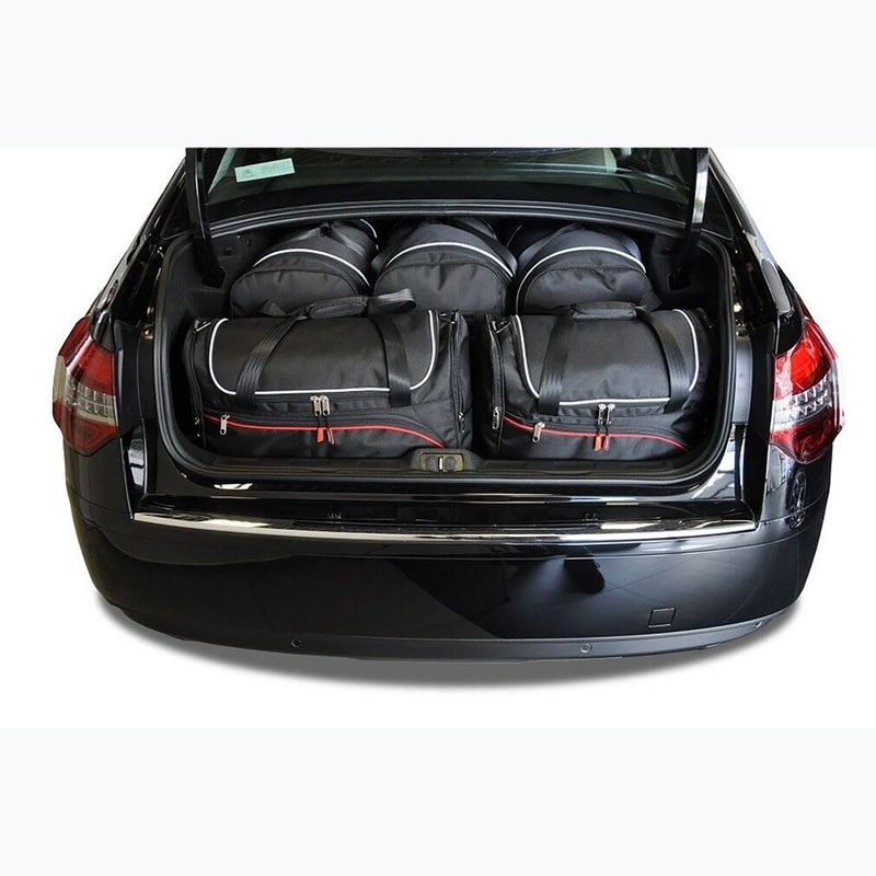 Bagažinės krepšių komplektas KJUST Citroen C5 Limousine 2007-2017 5 vnt black 15