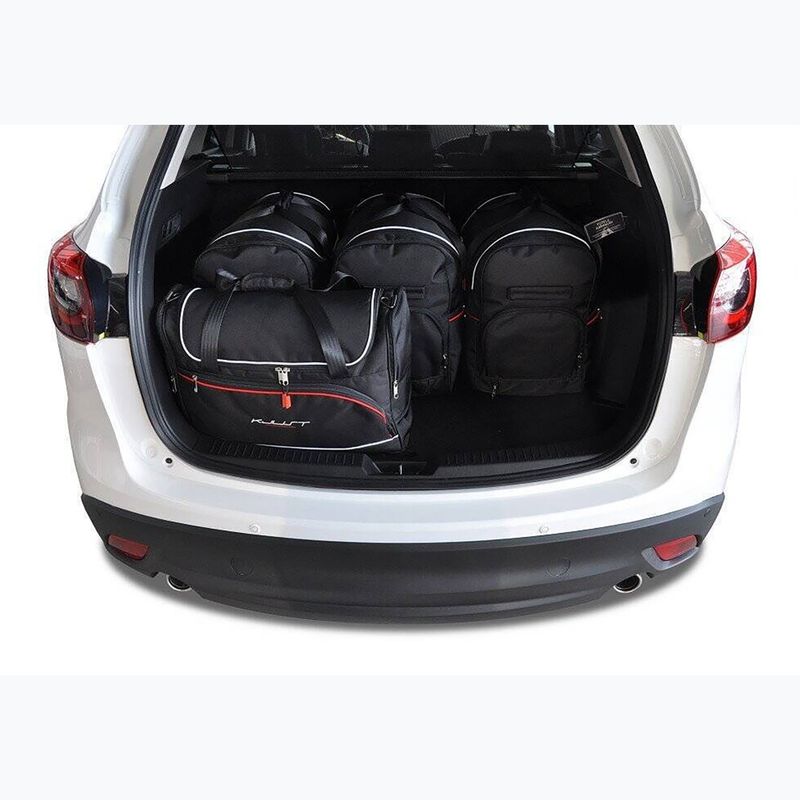 Bagažinės krepšių komplektas KJUST Mazda Cx-5 2011-2017 5 vnt. Juodas 12