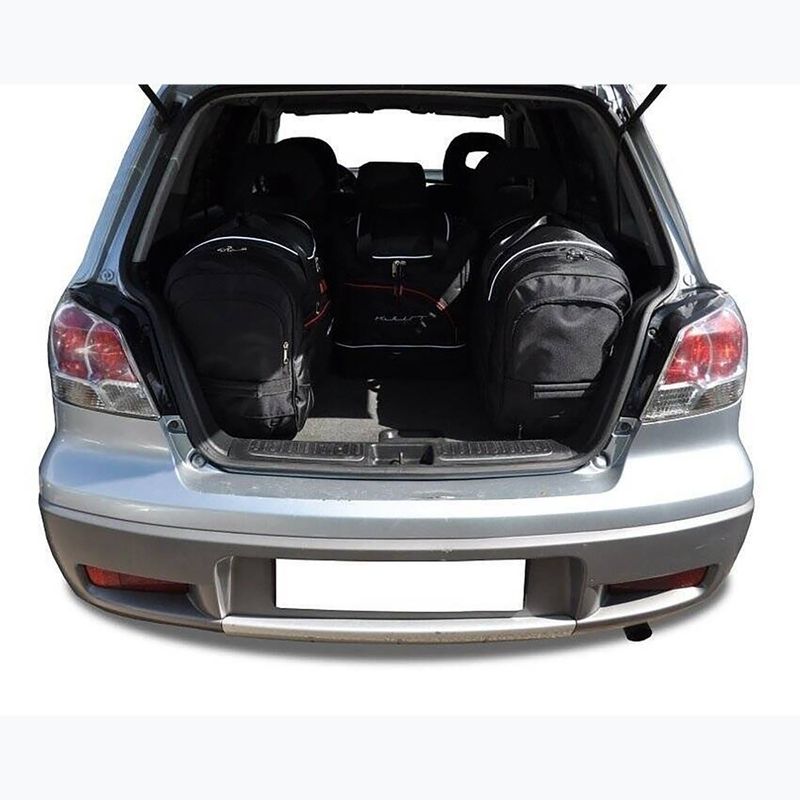 Bagažinės krepšių komplektas KJUST Mitsubishi Outlander 2001-2006 5 vnt. juodas 16