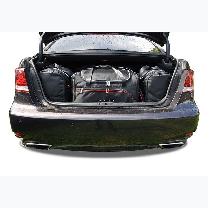 Bagažinės krepšių komplektas KJUST Lexus Ls 2006-2017 5 vnt black 12
