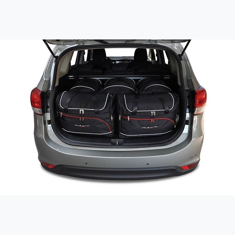 Bagažinės krepšių komplektas KJUST Kia Carens 2013-2018 5 vnt black 11