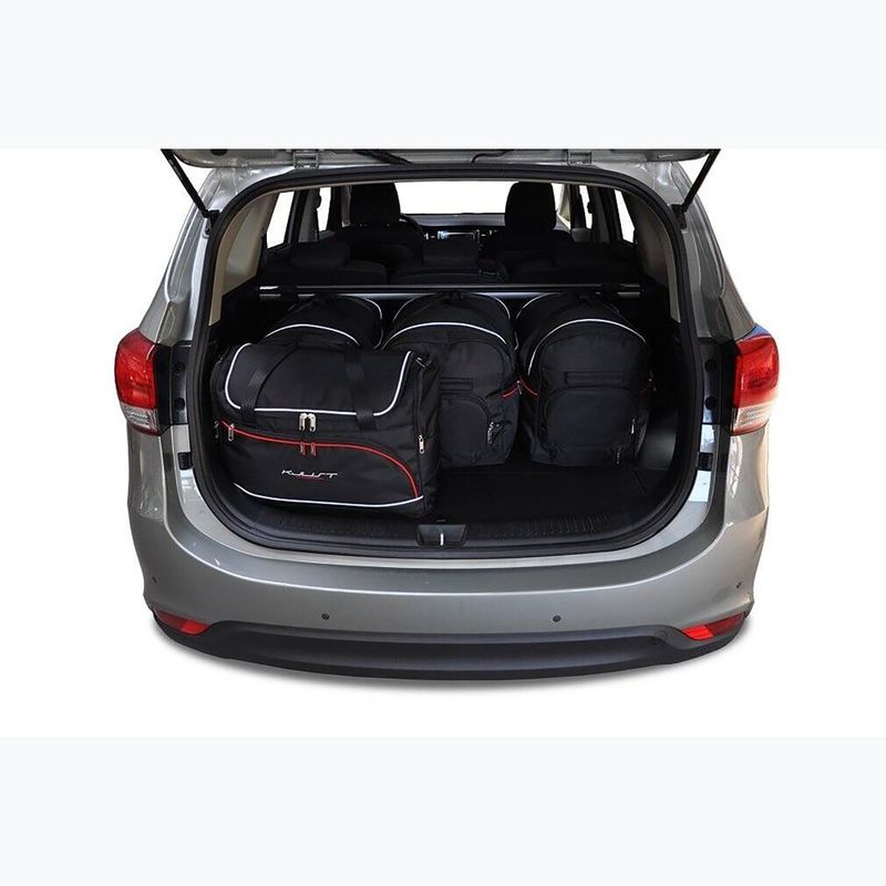 Bagažinės krepšių komplektas KJUST Kia Carens 2013-2018 5 vnt black 12