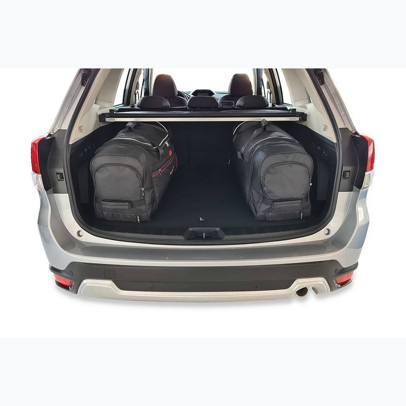 Bagažinės krepšių rinkinys KJUST Subaru Forester 2018+ 4 vnt. Juodas 15