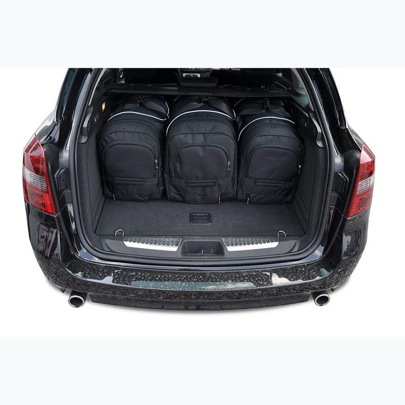 Bagažinės krepšių rinkinys KJUST Renault Laguna Grandtour 2007-2015 5 vnt. Juodas 14