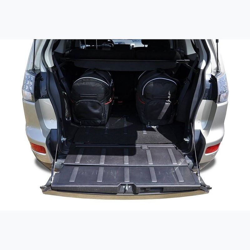 Bagažinės krepšių komplektas KJUST Mitsubishi Outlander 2006-2012 5 vnt. juodas 15