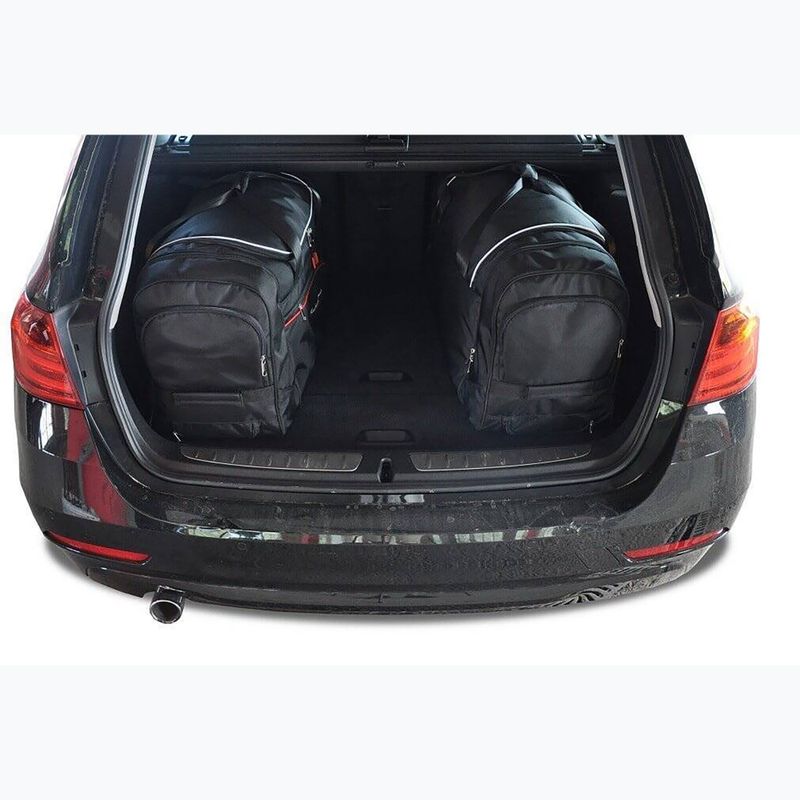 KJUST BMW 3 Touring bagažo skyriaus krepšių rinkinys 2012-2018 4 vnt., juodas 16