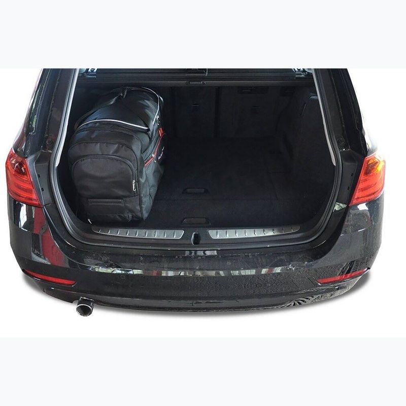 KJUST BMW 3 Touring bagažo skyriaus krepšių rinkinys 2012-2018 4 vnt., juodas 17