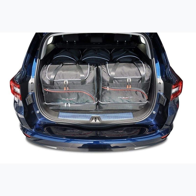 Bagažinės krepšių rinkinys KJUST Renault Talisman Grandtour 2015-2022 5 vnt. Juodas 11