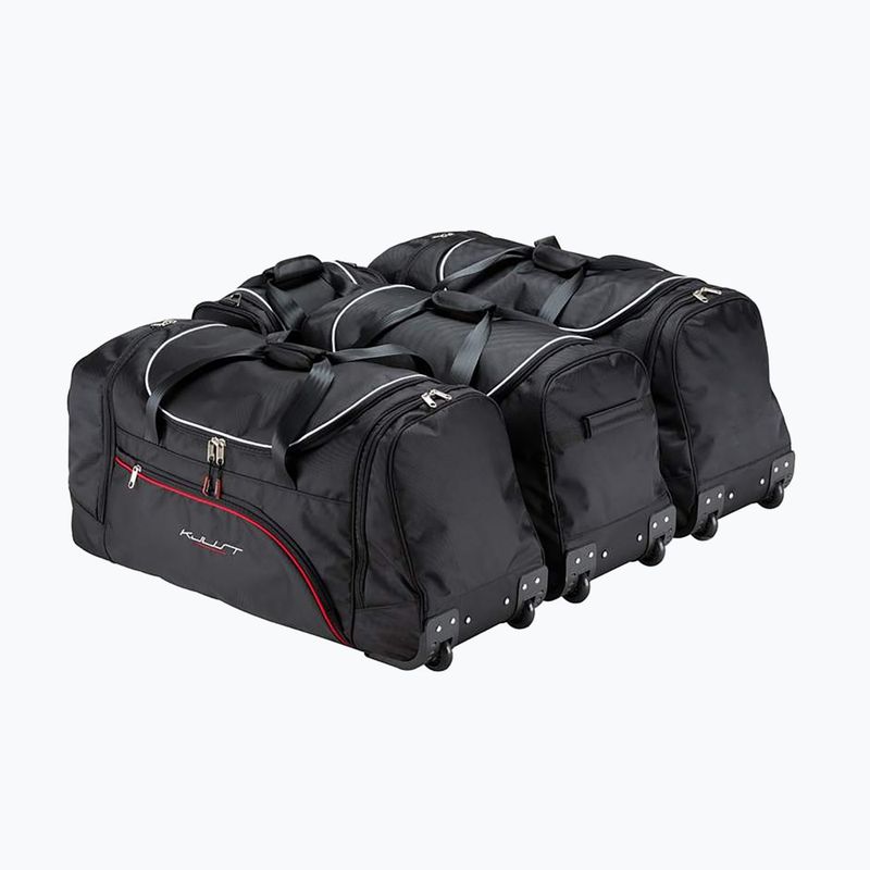 Bagažinės krepšių rinkinys KJUST Renault Grand Scenic 2009-2013 4 vnt. Juodas 2