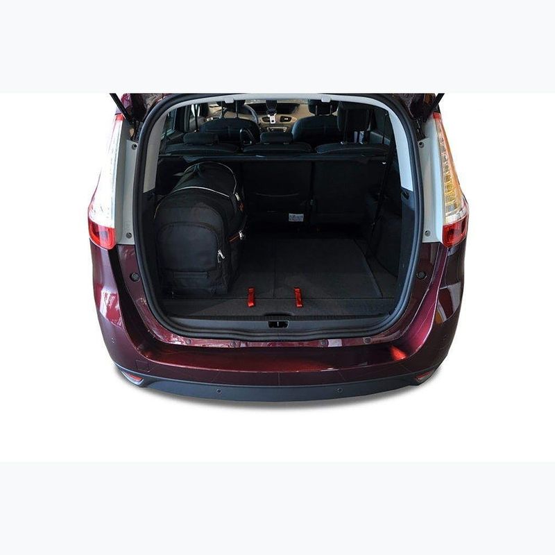 Bagažinės krepšių rinkinys KJUST Renault Grand Scenic 2009-2013 4 vnt. Juodas 14