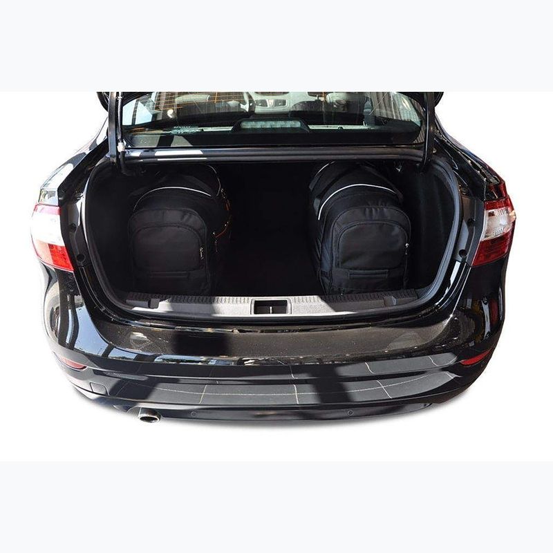 Bagažinės krepšių rinkinys KJUST Renault Fluence Limousine 2009-2016 5 vnt. Juodas 15
