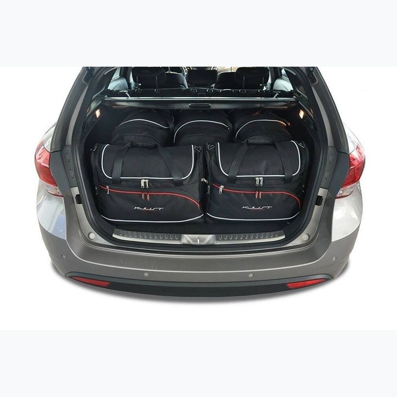 Bagažinės krepšių komplektas KJUST Hyundai I40 Kombi 2011-2019 5 vnt black 16