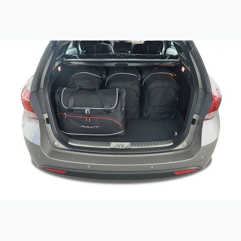 Bagažinės krepšių komplektas KJUST Hyundai I40 Kombi 2011-2019 5 vnt black 17